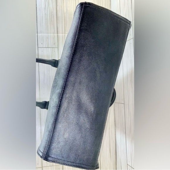 Betsy Johnson Blue Bow with Polka Dots Satchel - Picture 7 of 9